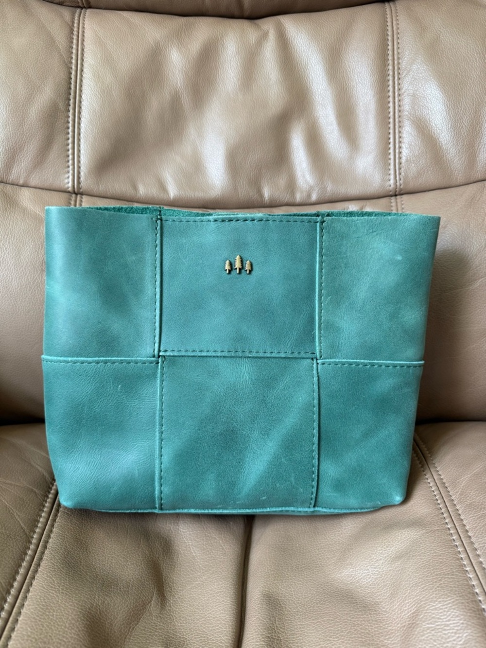 PLG Large Charlotte bag in Surf. Includes crossbody strap. Angel not included.